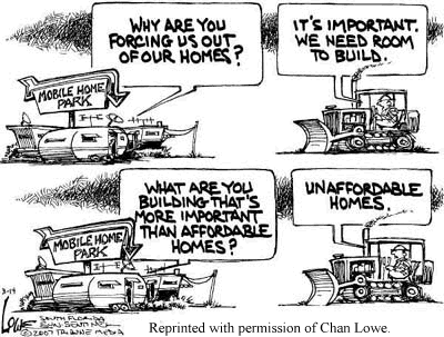 Mobile Homes Affordable Housing Old Florida vs New Florida